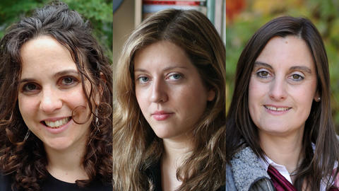 Image of Talia Shiff, Anna Skarpelis, and Elke Winter