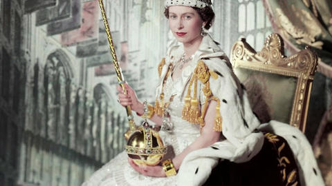 Queen Elizabeth II Cecil Beton photograph