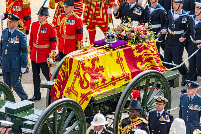 Queen Elizabeth II funeral casket