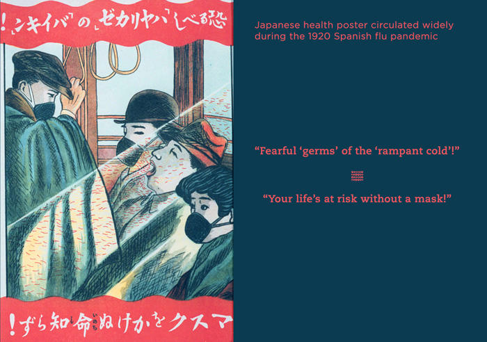 Japan flu manual 1920 poster.