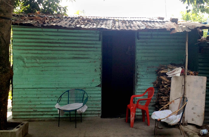 Image of a house where a young woman miscarried