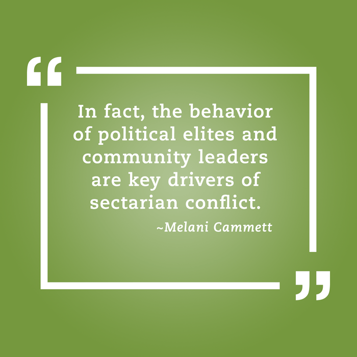 Melani Cammett quotation