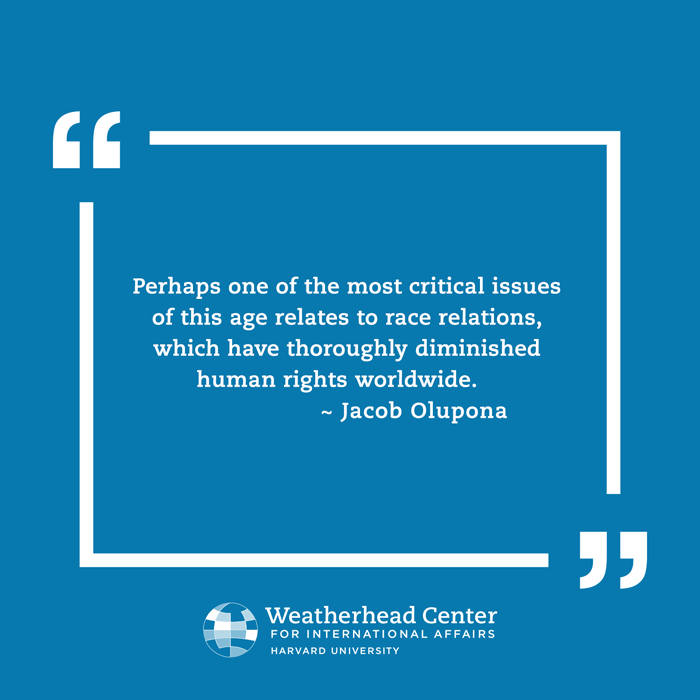 Quote from Jacob Olupona on race