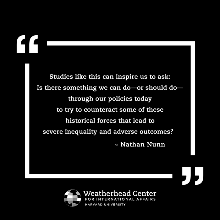 Quotation by Nathan Nunn