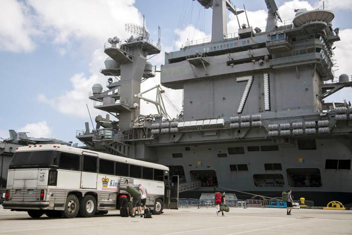 Image of the USS Theodore Roosevelt
